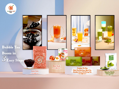 【New Product launch】Bubble Tea Boom in 3 Easy Steps